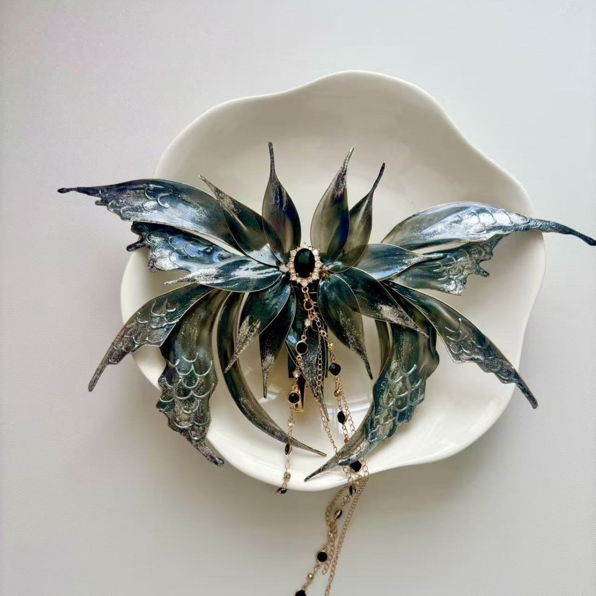 Electric Butterfly Wings Hairpin