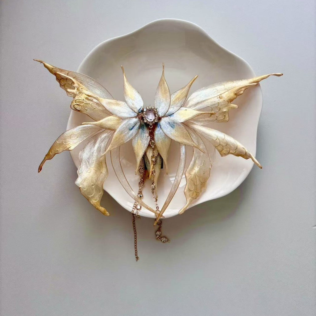 Electric Butterfly Wings Hairpin