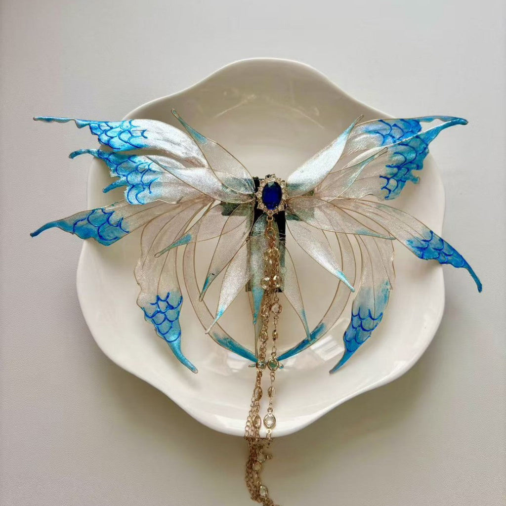 Electric Butterfly Wings Hairpin
