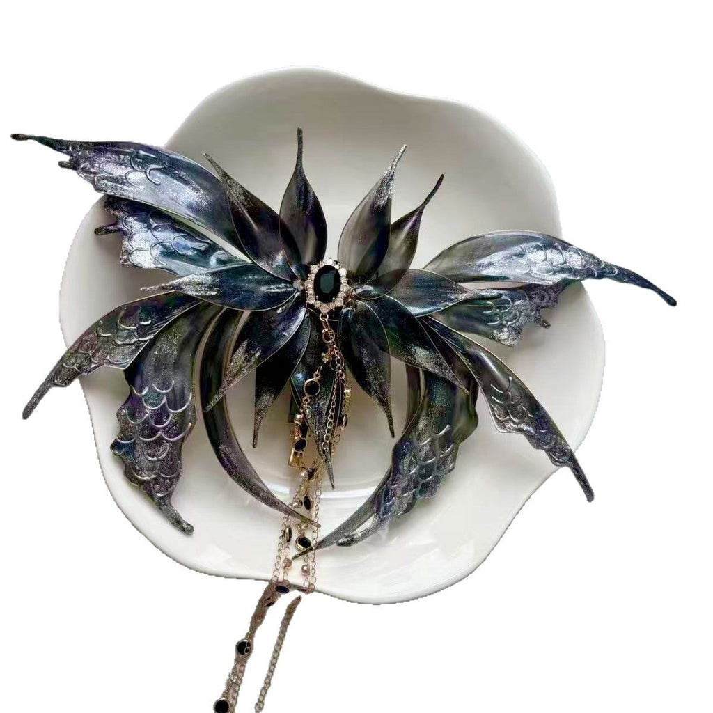 Electric Butterfly Wings Hairpin